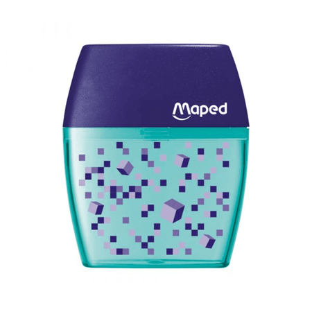 Apontador Shaker Pixel Party 2 Furos Com Depósito 035023 – Maped