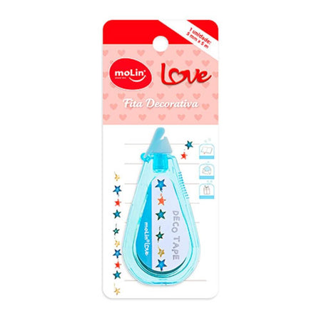 Fita Decorativa Love Estrela 5m X 5mm 23394 - Molin