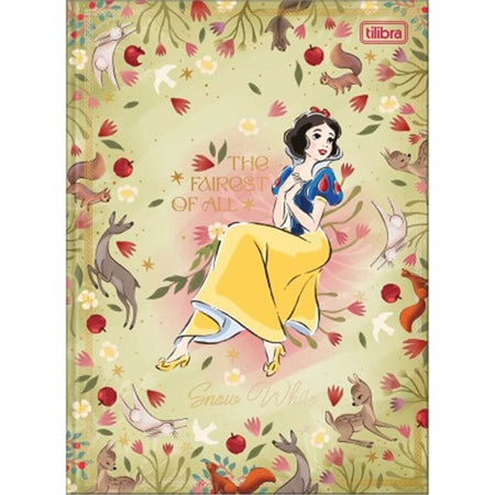 Caderno Brochura Colegial 80 Fls. Branca de Neve 39613 - Tilibra