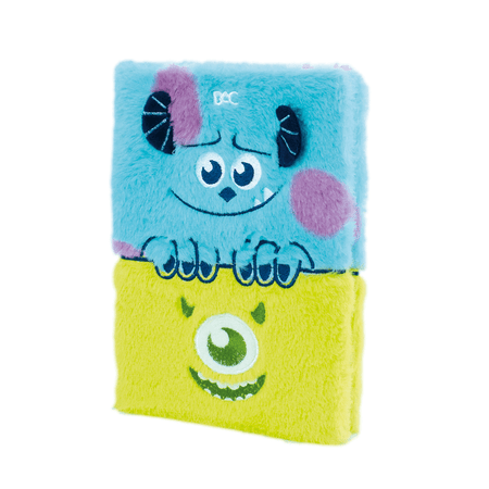 Caderno de Anotações Fluffy Monstros S.A. 80 Folhas Decoradas 4788 - DAC
