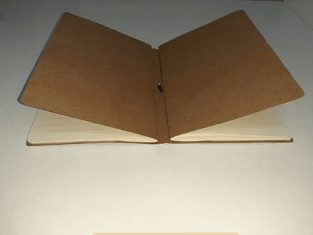 Caderno Brochura Happy Mia 21 X 14,5 cm 72 Folhas Pautada e Lisa - CDD9801