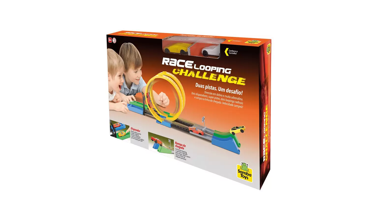 スポーツトイ・アクショントイ Pragma Pragma7075 Pista Race Looping Challenge 0381 - Samba Toys – Jessica Presentes