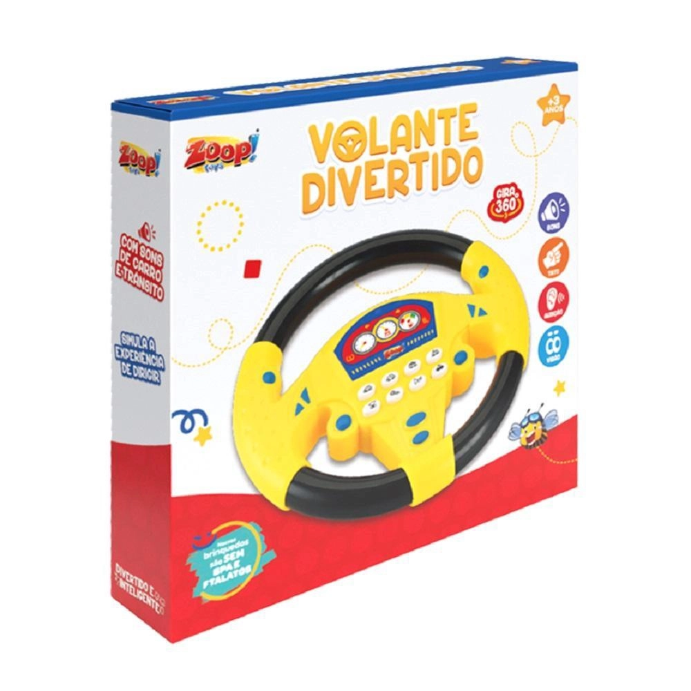 Volante Divertido ZP01005- Zoop Toys – Jessica Presentes