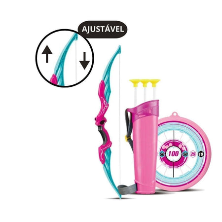 Arco e Flecha Super Mira Rosa ZP01184 - Zoop Toys