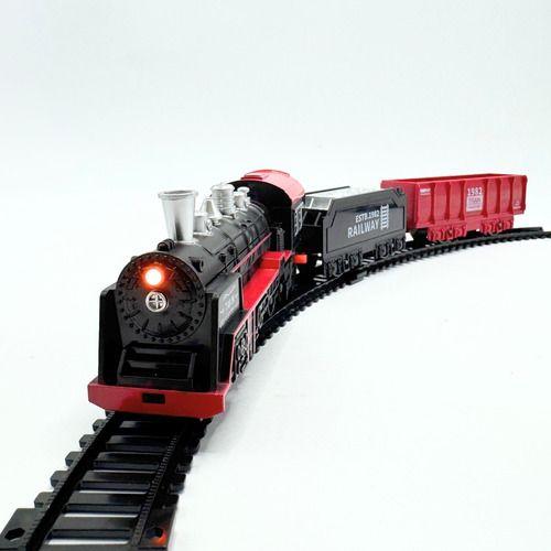 Trem Elétrico Real Train C/ Luz e Som ZP01286 - Zoop Toys