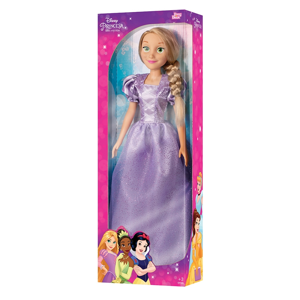 Boneca Rapunzel Mini My Size Princesa Disney 1742 - BabyBrink – Jessica  Presentes