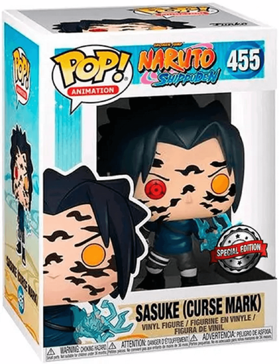 Boneco Do Sasuke Marca Da Maldição | Loja Naruto