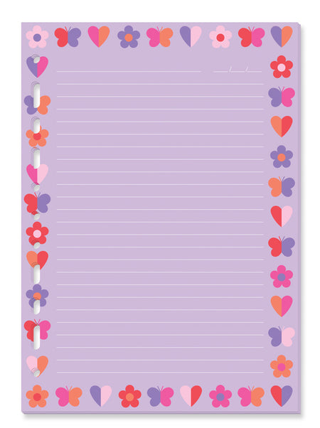 Refil Decorado Fun Pautado p/ Caderno Argolado 30 fls. 90 g/m² 4723 - Fina Ideia