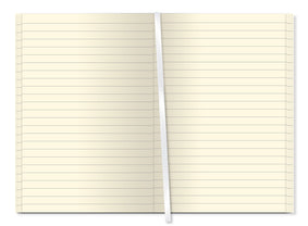 Caderneta Cortiça Pautada Seja + 80Fls 7913- Fina Ideia