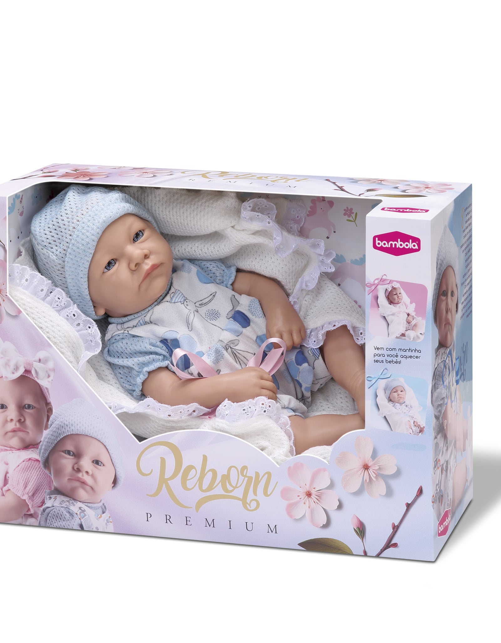 Boneca Baby Reborn Premium Menino 889 - Bambola