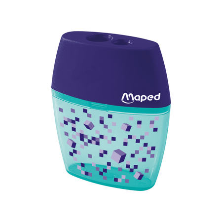 Apontador Shaker Pixel Party 2 Furos Com Depósito 035023 – Maped