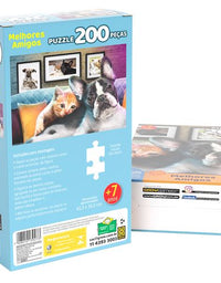 Quebra Cabeça Melhores Amigos 200pçs 03927 - Grow
