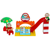 Turma da Mônica Hora do Mergulho c/ 2 Bonecos e 17 Blocos 0430 - Monte Libano