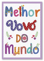 Cartão Essencial Vovó 110X156mm 0456 - Fina Ideia
