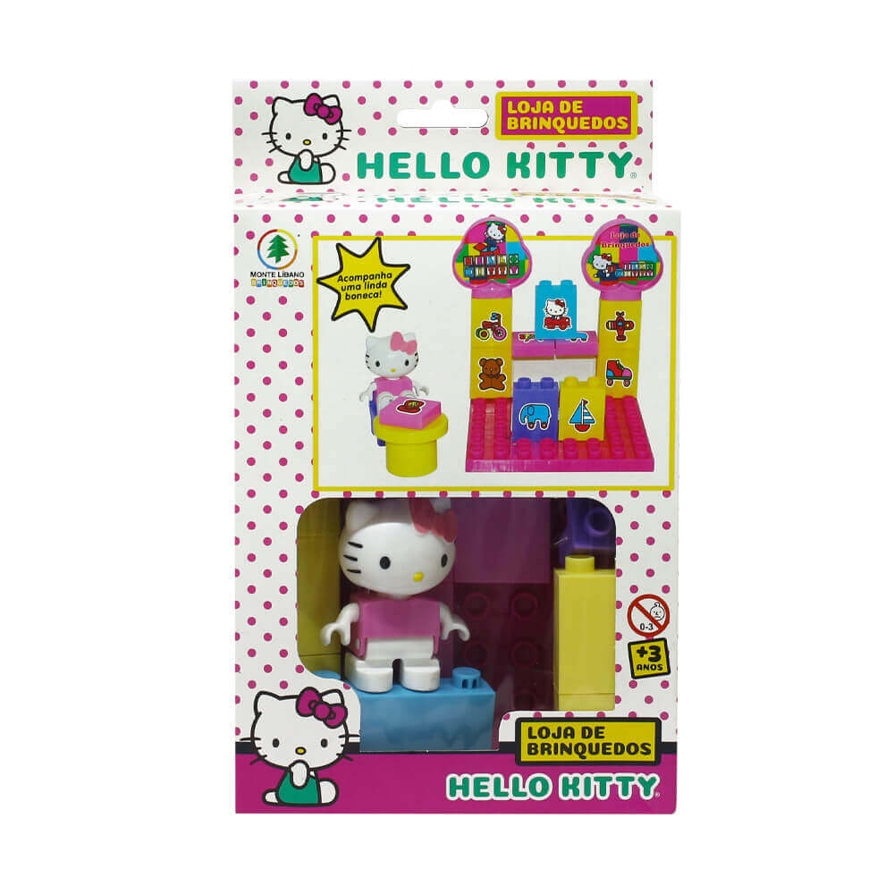Blocos Hello Kitty Loja de Brinquedos 0470 - Monte Libano