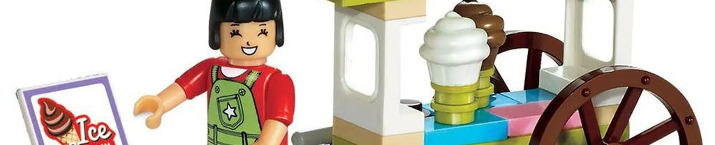 Blocos de Montar Sorvete Expresso 53 peças 0530.9 - Xalingo