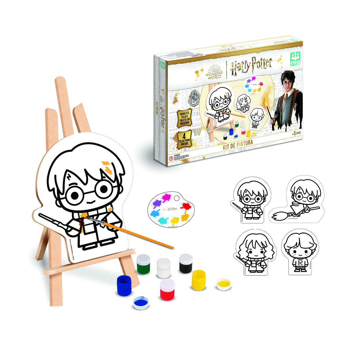 Jogo Kit Pintura Harry Potter 0590 - NIG