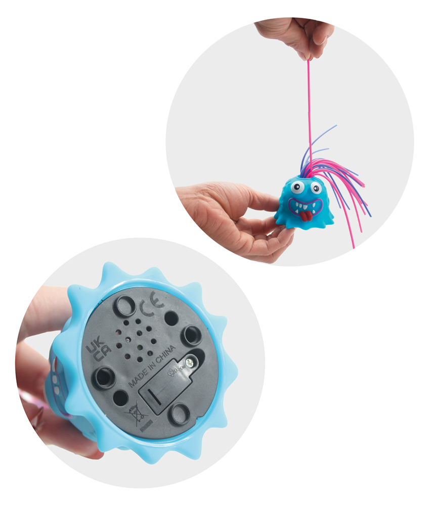 Boneco Wabawaba Com som DWB582 - Fênix