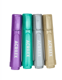 Marca Texto Fantasia Matallic c/ 4 Cores 06709 - Acrilex
