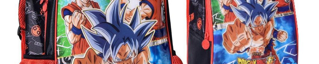 Kit Mochila Carrinho, Lancheira e Estojo Dragon Ball Super DB23109KT - Clio