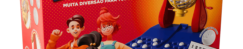 Jogo de Bingo com 100 cartelas 1050 - Nig