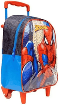 Mochila Com Rodinhas G 16" Spider-man 10660 - Xeryus