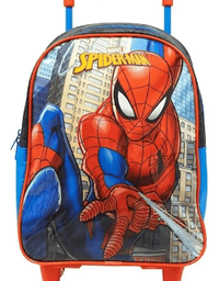 Mochila Com Rodinhas G 16" Spider-man 10660 - Xeryus
