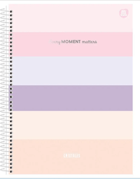 Caderno Colegial Cristales 80Fls. 56g/gm² 10764 - Animativa
