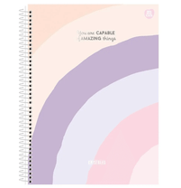 Caderno Colegial Cristales 80Fls. 56g/gm² 10764 - Animativa