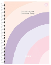Caderno Colegial Cristales 80Fls. 56g/gm² 10764 - Animativa
