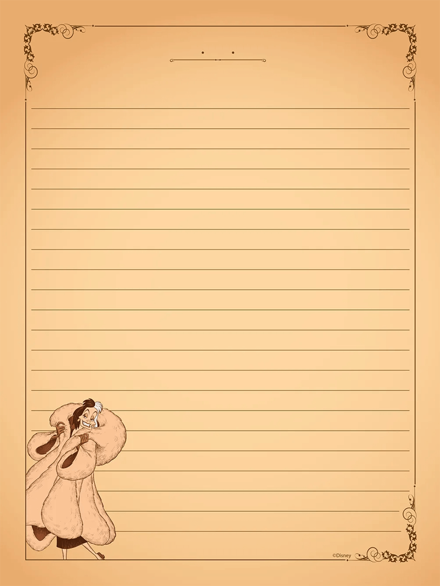 Caderno Colegial Costurado Vilões Disney 160 Folhas 10785 - Animativa