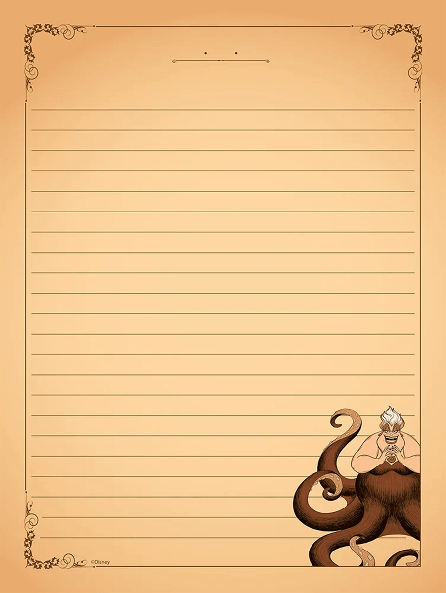 Caderno Colegial Costurado Vilões Disney 160 Folhas 10785 - Animativa