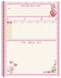 Caderno Colegial Moranguinho 160 Fls. 10808 - Animativa
