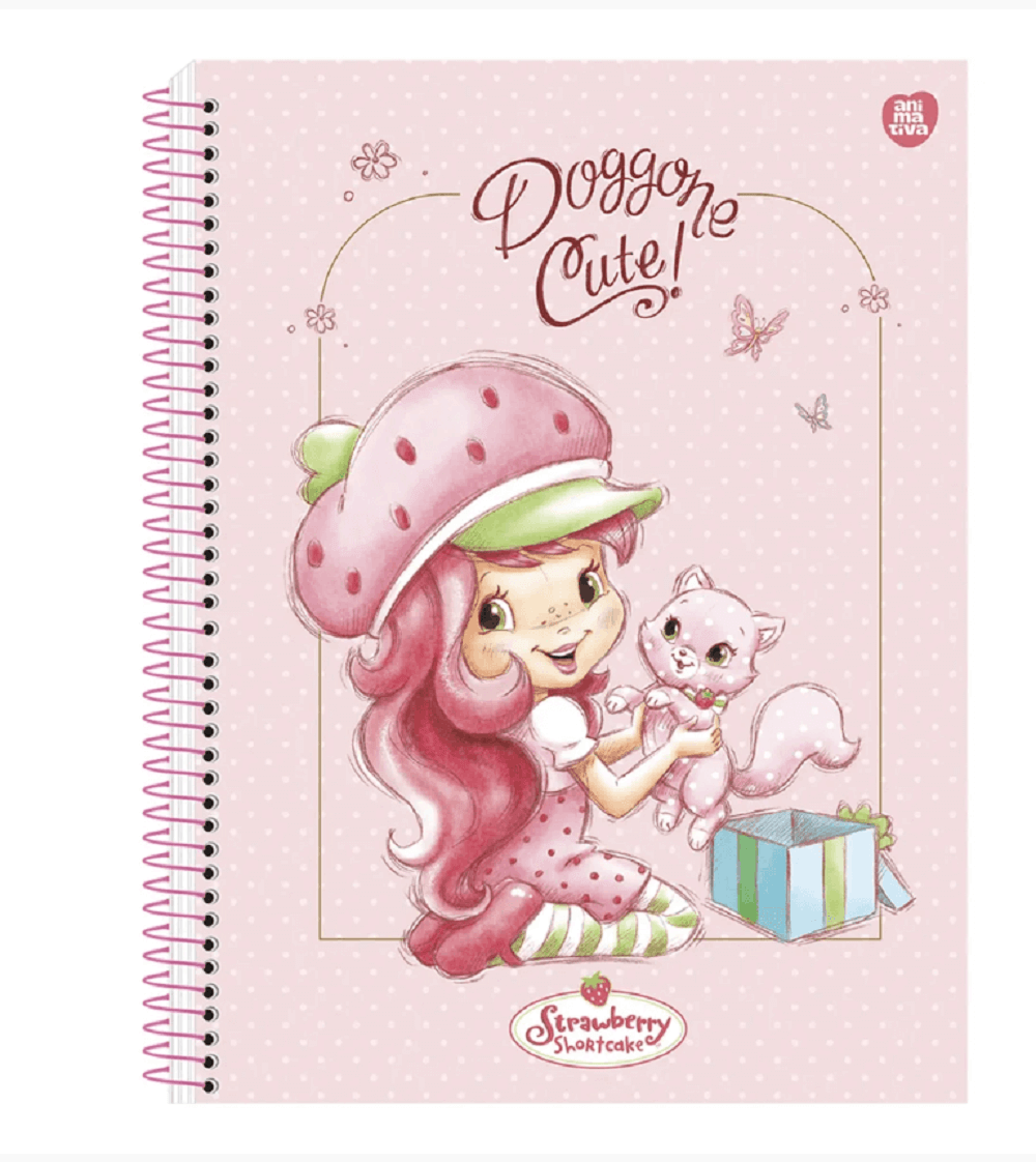 Caderno Colegial Moranguinho 160 Fls. 10808 - Animativa