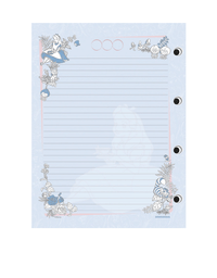 Caderno Colegial Argolado Alice no Pais das Maravilhas 160 Fls. 10826 - Animativa
