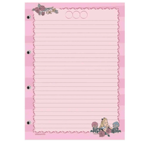 Refil para caderno Argolado Alice In Wonderland 80Fls. 10827 - Animativa