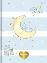 Caderno Colegial Ursinhos Carinhosos Costurado 160 Folhas 10833 - Animativa