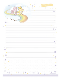 Papel de Carta Pautado Ursinhos Carinhosos 48fls. 108710 - Animativa
