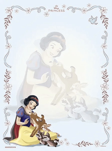 Blocos de Papel de Carta Princesas 48fls 10947 - Animativa