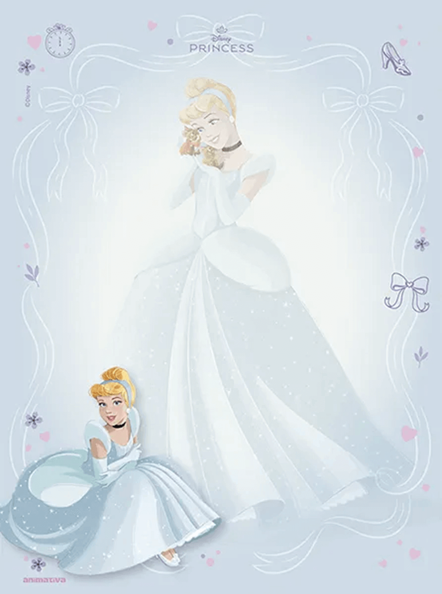 Blocos de Papel de Carta Princesas 48fls 10947 - Animativa