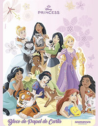 Blocos de Papel de Carta Princesas 48fls 10947 - Animativa
