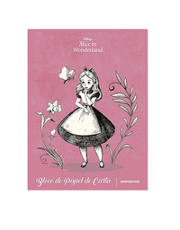Papel de Carta Alice no País das Maravilhas 48fls 10949 - Animativa

