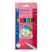 Caneta Fineliner Celebration Set 10 Cores 0.3 mm 334BK - STAEDTLER