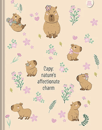 Caderno Colegial Costurado Capycuties 160 Folhas 11010 - Animativa
