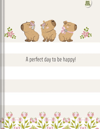 Caderno Colegial Costurado Capycuties 160 Folhas 11010 - Animativa
