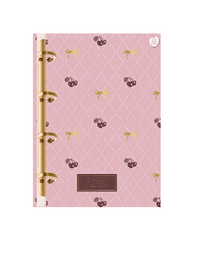 Caderno Colegial Argolado Sweet Cherry 210mmx260mm 160 Fls 11020 - Animativa
