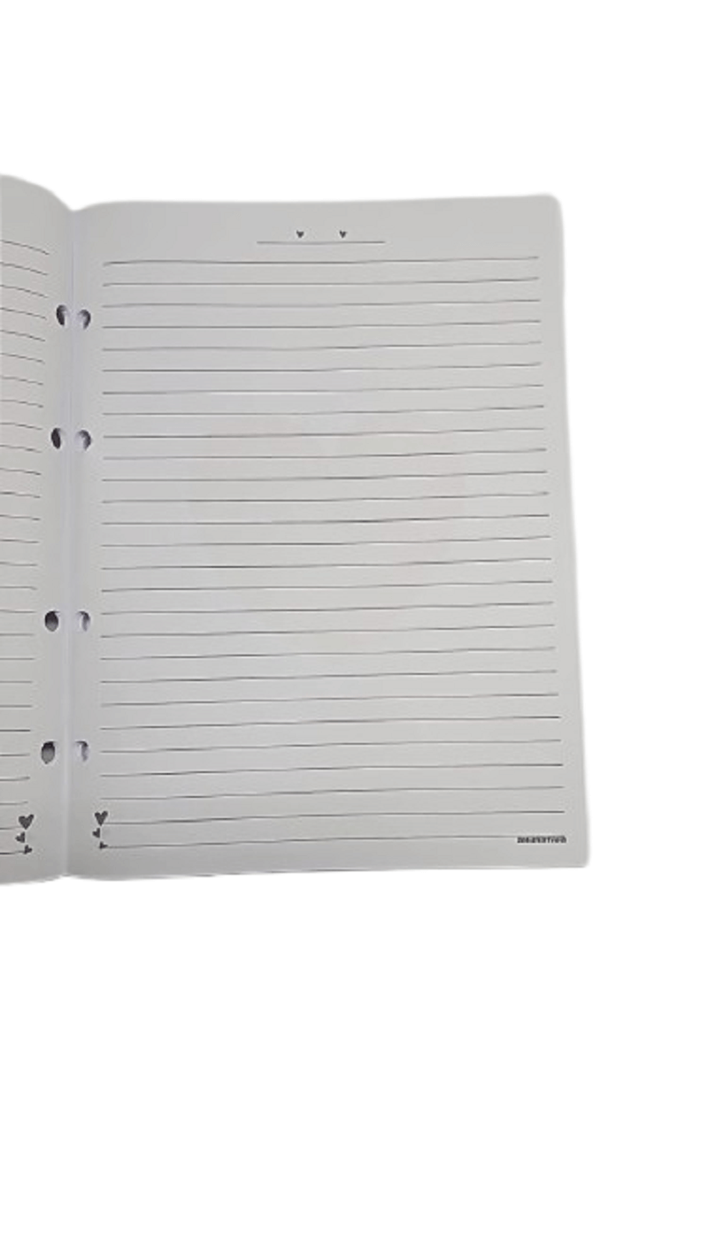 Refil para Caderno Argolado 80 Fls 179x241mm 11021 - Animativa