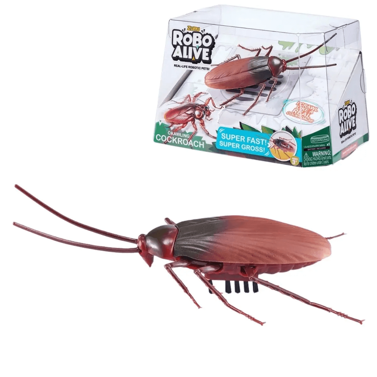 Barata Rastejante Zuru Robo Alive 1114 - Candide