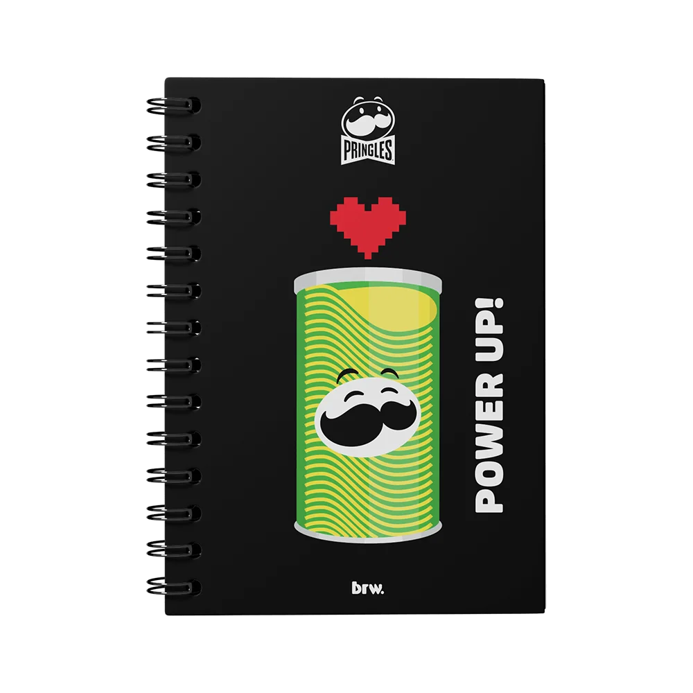 Caderno Lenticular Pringles 13,5cm C/ 2Un NB8552 - BRW