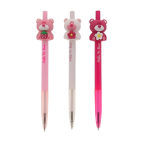 Caneta Esferográfica Retrátil Love Ursinho 0.7mm 23421 Molin